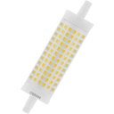 Lanternă LED reglabilă OSRAM cu bază R7s, tub LED de 16 W, înlocuitor pentru bec de 125 W, alb cald (2700K) [Clasa de energie E]