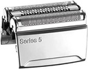 Cap de ras aparat de ras electric Braun Series 5, piesa de ras de schimb compatibila cu aparatele de ras pentru barbati Seria 5, 51S, argintiu | 1 pachet
