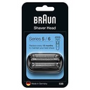 Cap de ras aparat de ras electric Braun Series 3, piesa de ras de schimb compatibila cu aparatele de ras pentru barbati Seria 3, 21B, negru