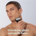 Piesă de bărbierit de schimb pentru aparatul de ras electric Braun Series 5 52S, compatibil cu aparatele de ras pentru bărbați Seria 5 (vechea generație), argintiu, pachet de 1