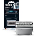 Piesă de bărbierit de schimb pentru aparatul de ras electric Braun Series 5 52S, compatibil cu aparatele de ras pentru bărbați Seria 5 (vechea generație), argintiu, pachet de 1
