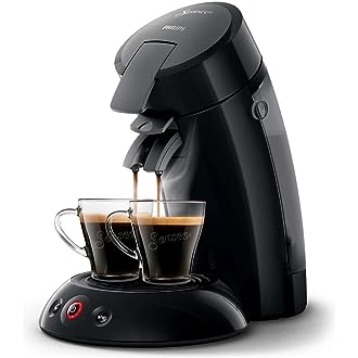 Philips Senseo HD6592/60 Aparat de cafea 2 în 1 Switch, 1450 W, 7 căni, 40 x 15 x 27 cm, Negru