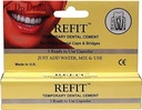 Capsule temporare de ciment Dr Denti Refit - 1 pachet de 3 capsule