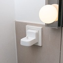 Încărcător de perete pentru periuță de dinți electrică pentru priză UE de la ProofVision pentru Oral-B/Braun (modele cu excepția seriei IO-seriehn și Pulsonic)