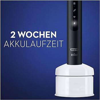Oral-B Pulsonic Slim Luxe 4500 Periuță de dinți electrică sonică, 2 perii de schimb, 3 moduri de curățare pentru îngrijirea dentară și gingii sănătoase, husă de călătorie, proiectată de Braun, negru mat