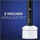 Oral-B Pulsonic Slim Luxe 4500 Periuță de dinți electrică sonică, 2 perii de schimb, 3 moduri de curățare pentru îngrijirea dentară și gingii sănătoase, husă de călătorie, proiectată de Braun, negru mat