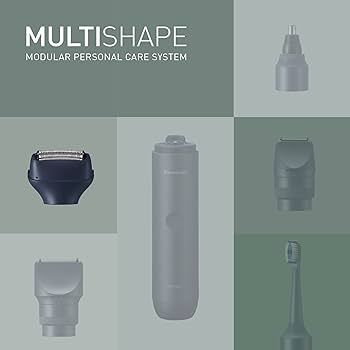 Sistem modular de îngrijire personală Panasonic MULTISHAPE ER-CSF1, cap de bărbierit cu 3 lame pentru bărbați