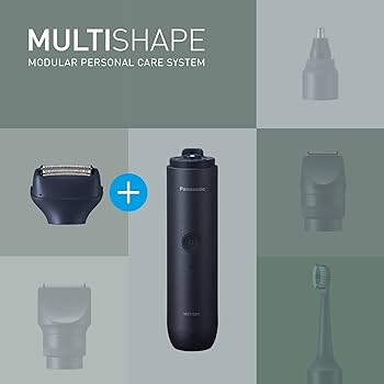 Sistem modular de îngrijire personală Panasonic MULTISHAPE ER-CSF1, cap de bărbierit cu 3 lame pentru bărbați