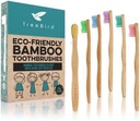 Set de 2 rezerve de periuță de dinți Feel Natural Bamboo
