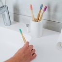 Set de 2 rezerve de periuță de dinți Feel Natural Bamboo