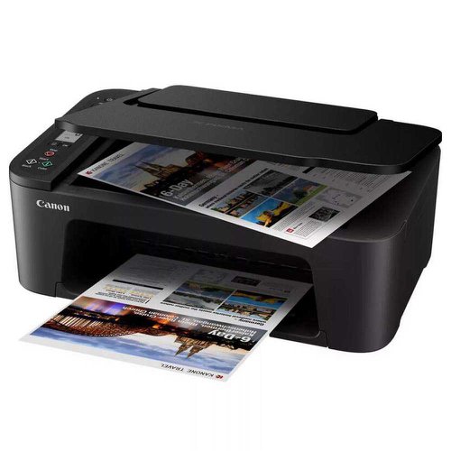 Imprimantă multifuncțională Canon PIXMA TS3550i 3-în-1 (jet de cerneală, imprimare, copiere, scanare, A4, Wi-Fi, LCD, Apple AirPrint, Mopria, PIXMA Cloud Link, compatibilă cu planul de imprimare Pixma „abonament”) Negru
