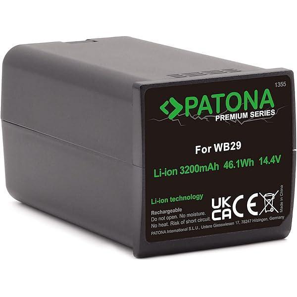 Baterie GODOX pentru seria AD600PRO (28,8 V, 2600 mAh), Bunt, WB26