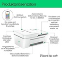 Imprimantă multifuncțională HP DeskJet 4220e, 3 luni de imprimare gratuită cu cerneală HP Instant inclusă, HP+, imprimantă, copiator, scaner, expediere fax mobil, WiFi, alimentator automat de documente, alb