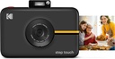 Aparat foto digital KODAK Step Touch de 13 MP și imprimantă instantanee cu ecran tactil LCD de 3,5 inchi, video HD 1080p, zoom optic 10x, oglindire selfie, suită de editare, tehnologie de imprimare Bluetooth și zinc |