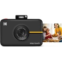 Aparat foto digital KODAK Step Touch de 13 MP și imprimantă instantanee cu ecran tactil LCD de 3,5 inchi, video HD 1080p, zoom optic 10x, oglindire selfie, suită de editare, tehnologie de imprimare Bluetooth și zinc |
