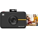 Aparat foto digital KODAK Step Touch de 13 MP și imprimantă instantanee cu ecran tactil LCD de 3,5 inchi, video HD 1080p, zoom optic 10x, oglindire selfie, suită de editare, tehnologie de imprimare Bluetooth și zinc |