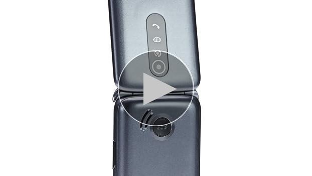 SPC Stella 2: Telefon mobil mobil pliabil pentru seniori, butoane mari, ușor de utilizat, ton inteligent de apel și notificări inteligente, reglare de la distanță, buton SOS, USB-C, 3 memorie directe