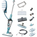 BLACK+DECKER - Mop cu abur STEAMITT cu detergent de maini si manusa - 12 accesorii - Multifunctional 1300 W - Timp de incalzire 15 sec - Rezervor 500 ml - Curatare perfecta - FSMH1321JSM-QS