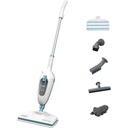 BLACK + DECKER FSMH13E5-QS Mașină de curățat cu abur cu detergent de mâini - 5 în 1 - 1300 W - Capacitate rezervor: 350 ml - A ucis 99,9% din bacterii - Timp de încălzire: 25 de secunde - Multi-suprafețe