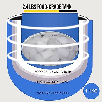 Aparat pentru cuburi de gheata BuoQua de 18 kg cu cuburi de gheata Aparat de fabricat cuburi de gheata alb Aparat comercial de gheata Producator de gheata 220V