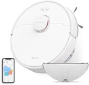 Robot aspirator dreame D9 Max cu funcție de ștergere, robot aspirator 4000Pa, navigație LDS, timp de funcționare 150 min, hărți pentru mai multe etaje, ideal pentru covoare, podele dure și păr de animale, aplicație