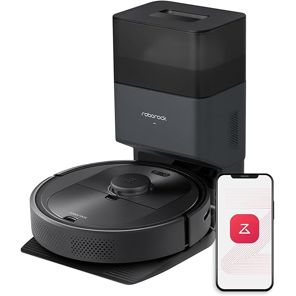 Aspirator robot roborock S7, cu aspirație de 2500 Pa, curățare sonică, recunoaștere cu ultrasunete a covorului (alb)