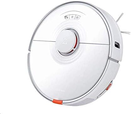 Aspirator robot roborock S7, cu aspirație de 2500 Pa, curățare sonică, recunoaștere cu ultrasunete a covorului (alb)