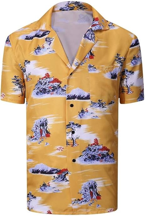 Tricou AYYOHON Cliff Booth Cămașă hawaiană Ochelari de soare Costum Cosplay Once Upon a Time in Hollywood