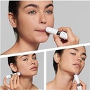 Mini aparat de îndepărtare a părului Braun Face, aparat electric de îndepărtare a părului facial pentru femei, aparat de ras mic pentru bărbierit rapid și blând, buză superioară, bărbie și obraji, pentru mers, cu Smartlight, FS1000, alb