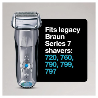 Cap de bărbierit Braun Series 7 70S, argintiu
