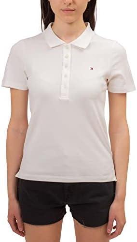 Tommy Hilfiger 1985 Slim Pique Polo SS Tricouri polo cu mânecă scurtă Femei