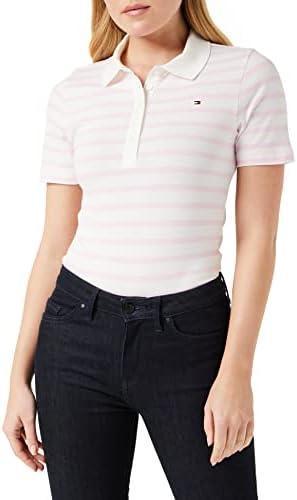 Tommy Hilfiger 1985 Slim Pique Polo SS Tricouri polo cu mânecă scurtă Femei