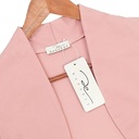DANAEST Cardigan de sărbători Bolero pentru femei Jachetă elegantă cu umeri, cu mâneci 3/4, Top scurt (708)