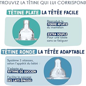 Tetina rotundă anti-colici Dodie pentru începători Flow 2 - Pachet mediu de 4