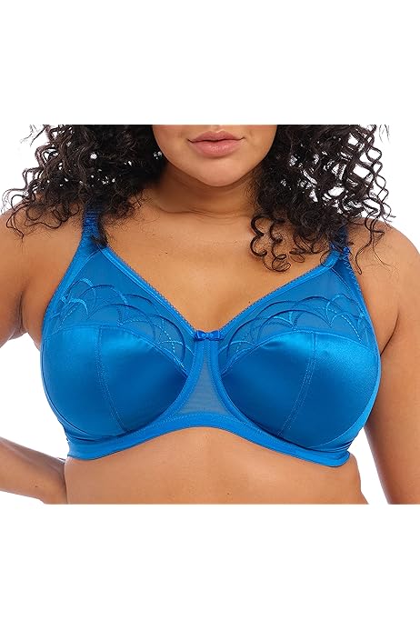 ELOMI Damen Plus Size Cate Underwire Full Cup Banded Bra BH