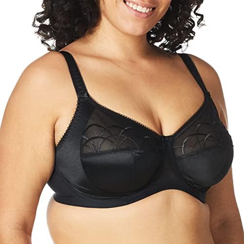 ELOMI Damen Plus Size Cate Underwire Full Cup Banded Bra BH