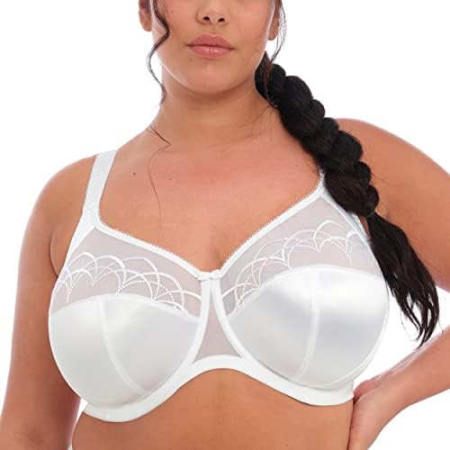 ELOMI Damen Plus Size Cate Underwire Full Cup Banded Bra BH