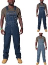 Salopete pentru bărbați, salopete din denim, salopete, bretele reglabile, buzunare multiple