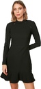 Rochie de dama Laeticia Dreams din dantela, maneca lunga, pana la gambe S M L XL XXL XXXL