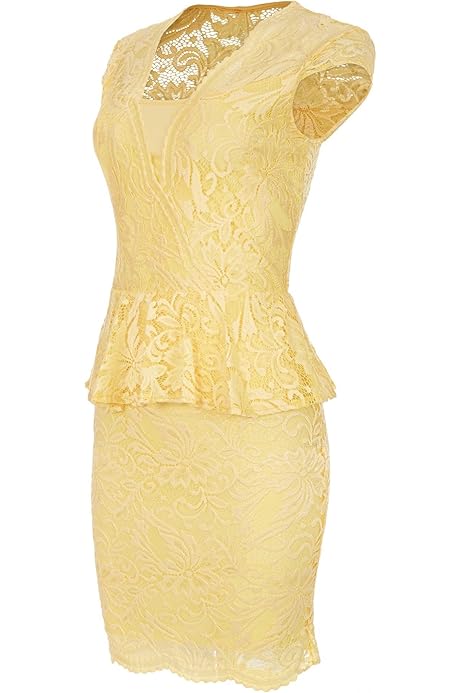 Rochie de dama Laeticia Dreams din dantela, maneca lunga, pana la gambe S M L XL XXL XXXL
