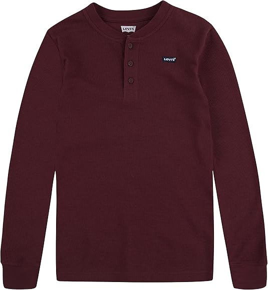 Levi's Kids Lvb ls top termic henley tricot baieti 2-8 ani