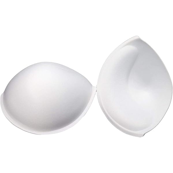 MNJ-Trimmings cupe cusute pentru sutien, cupe push-up, calitate superioara, albe