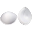MNJ-Trimmings cupe cusute pentru sutien, cupe push-up, calitate superioara, albe