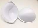 MNJ-Trimmings cupe cusute pentru sutien, cupe push-up, calitate superioara, albe