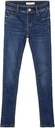Blugi elastici skinny fit pentru fete NAME IT din denim gri