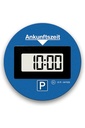 Needit disc electronic de parcare Park Lite I disc de parcare automat electric cu aprobare de la Federal Motor Transport Authority I Parchimetru digital cu 2 afișaje și multe funcții, durabil și fiabil