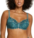 SANS COMPLEXE Femei Arum70564_Parent Sutien cu intarituri din dantela, Clasic, Femeie, Model Arum, Verde Brad, 105d, Balsam, 90D EU