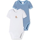 Schiesser unisex 2PACK Body cu mânecă lungă din bumbac organic - Fabricat în Europa