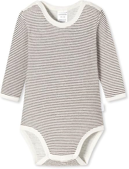 Schiesser unisex 2PACK Body cu mânecă lungă din bumbac organic - Fabricat în Europa