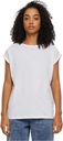 Tricou Urban Classics Damen pentru dama, cu umeri extinsi